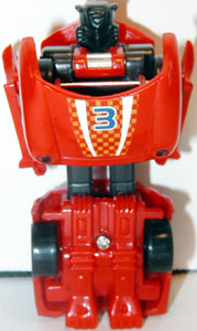 Red Porche Robot