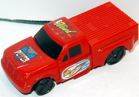 Red Pickup Vehicle